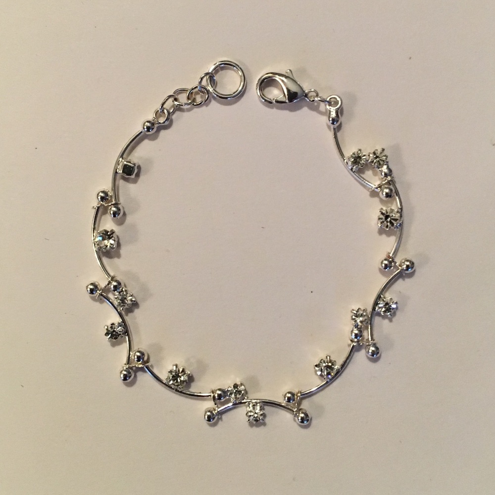 Silver Sparkle Bracelet/Costume